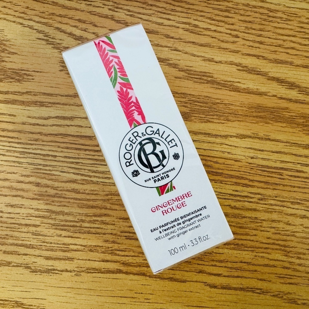 Roger & Gallet - Wellbeing Fragrant Water 100 ml GINGEMBRE ROUGE, Brand new - Picture 2 of 3